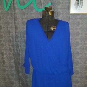 Blue express dress